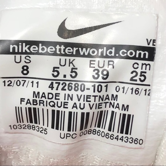 Nike Downshifter 4 Running Pink Silver Womens 8‎ - Picture 8 of 8